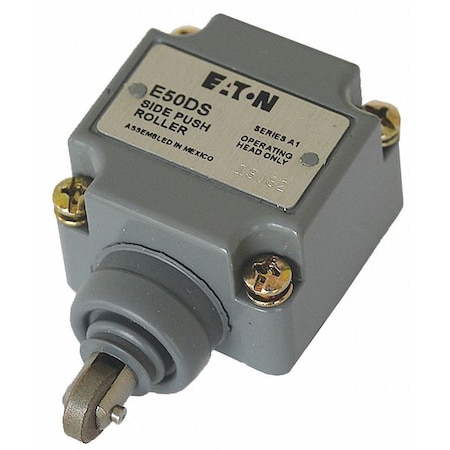 Eaton Limit Switch Head, Push Rollr, Side, .20 In E50DS4