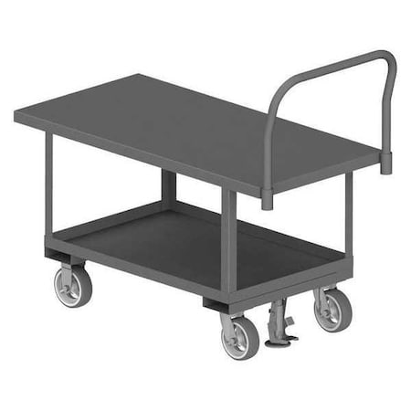 Zoro Select Platform Truck, 2000lb, 48in x 24in, 40in H WHPTFL24486MR95