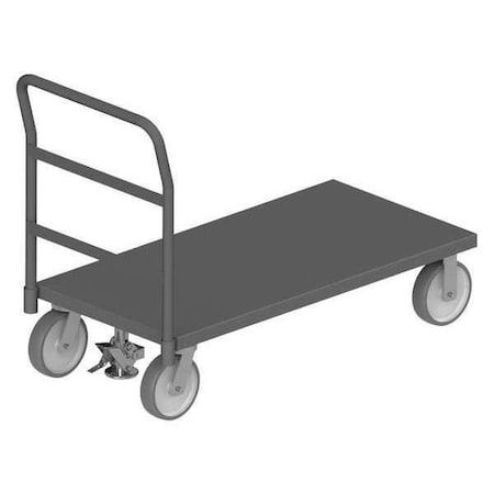 Durham Mfg Platform Truck, Gray, Steel, 3,600 lb EPTFL30488PU95