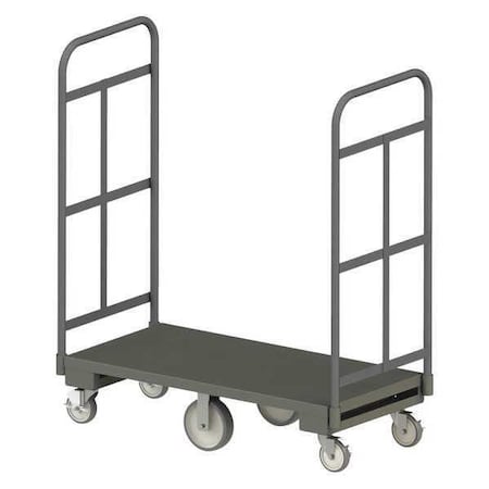 Zoro Select Platform Truck, 2000lb, 48in x 24in, 58in H PTS24485/8PU95