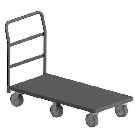 Zoro Select Platform Truck, 3600lb, 60in x 24in, 38in H EPT6W24606PU95