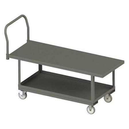 Zoro Select Platform Truck, 1400lb, 60in x 24in, 43in H WHPT24605PU95