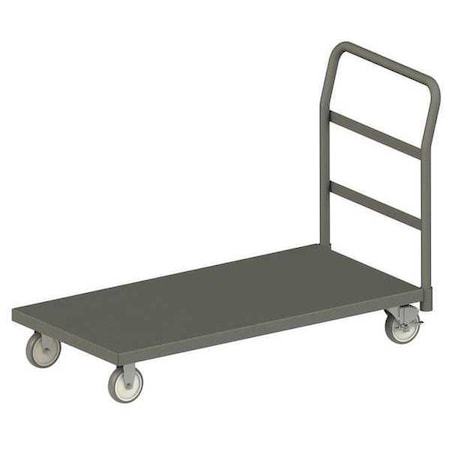 Zoro Select Platform Truck, 1400lb, 48in x 18in, 39in H EPT18485PU95