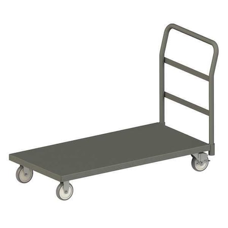 Zoro Select Platform Truck, 1400lb, 72in x 24in, 39in H EPT24725PU95