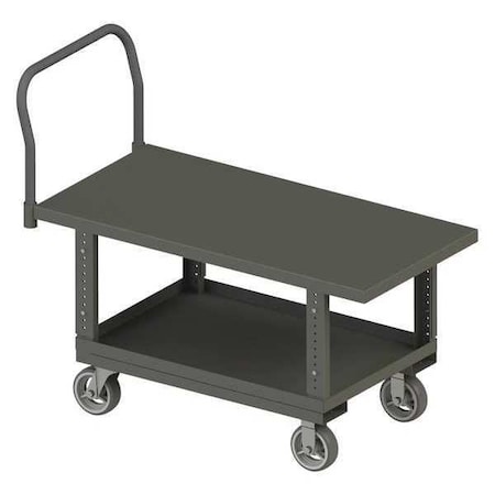 Zoro Select Platform Truck, 2000lb, 41in to 51in H WHPTA30486MR95