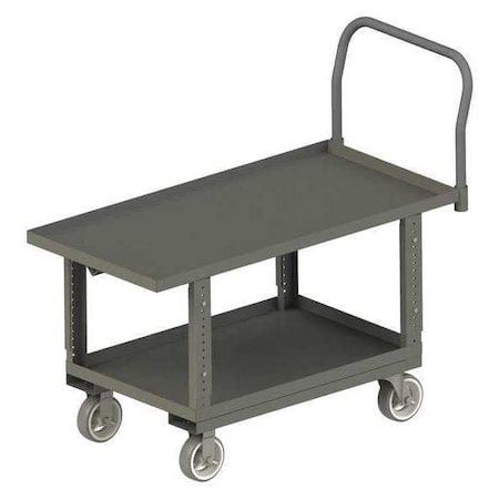 Zoro Select Platform Truck, 2000lb, 48in x 30in WHPTLUA30486MR95