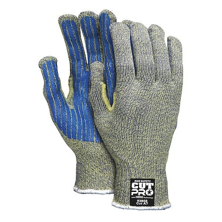 Mcr Safety Cut Resistant Coated Gloves, Cut Level A7 , PVC , Smooth , S 1 PR 93868S