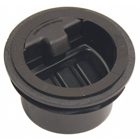 RECTORSEAL 2 " Dia., HDPE, Black Finish, Trap Seal, Drain Seal 97041