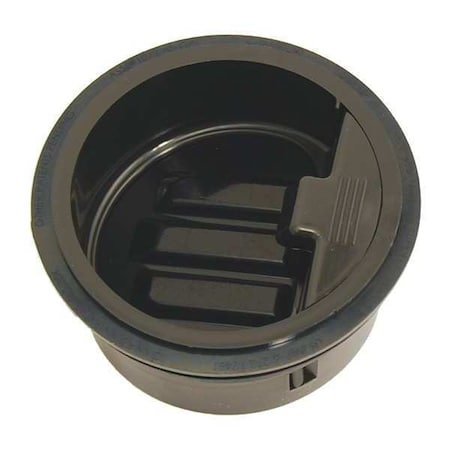 RECTORSEAL 3 " Dia., HDPE, Black Finish, Trap Seal, Drain Seal 97042