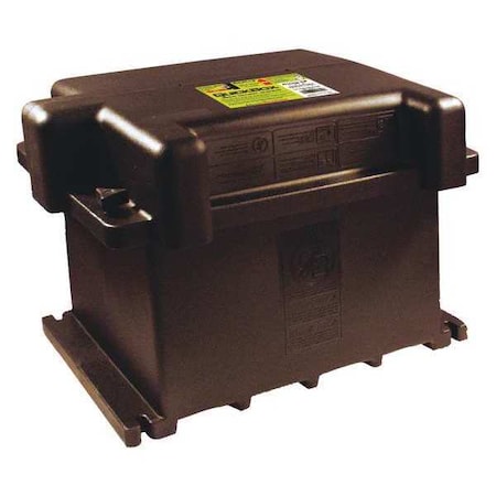Quickcable Battery Box, Black, 20" L x 14-31/64" W 120175-360-001