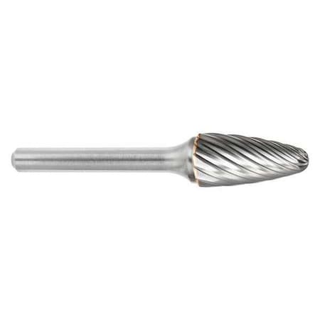 Sgspro Carbide Bur, Single Cut, 3/4in Cut L, SF3 19175
