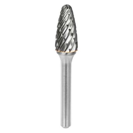 Sgspro Carbide Bur, Double Cut, 1in Cut L, SF5 19378