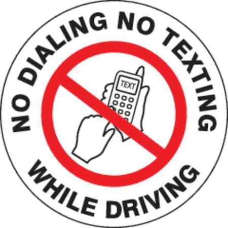 Accuform Label, Safety, English, 1-1/2 in. H, PK5 LVHR408