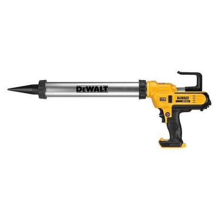 Dewalt Caulk Gun 20V MAX 20oz, 300-600ml Sausage Pack Adhesive Gun (Tool Only) DCE580B