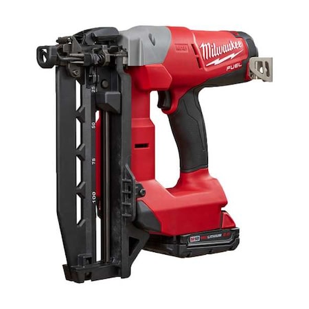 Milwaukee Tool M18 FUEL 16ga Straight Finish Nailer Kit 2741-21CT