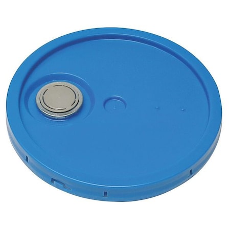 Zoro Select Lid, Blue, Spout w/Tear Tab, 1-3/16 in. H ROP2100CVR-F-TT-BL