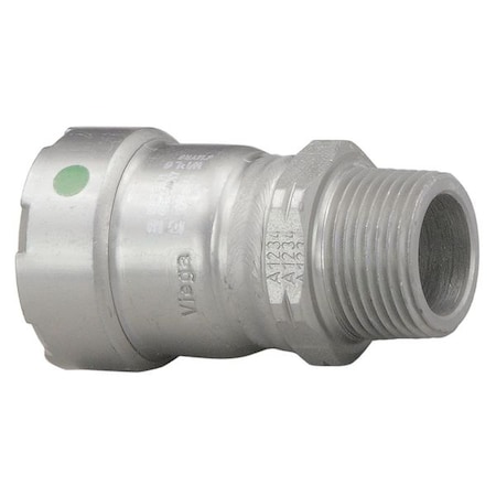 Viega Viega MegaPress adapter, 3/4" x 3/4" 25105