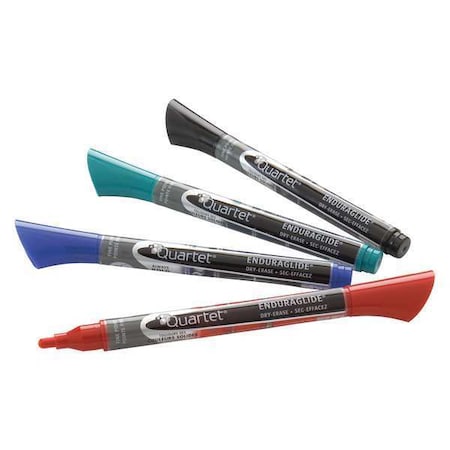 Quartet Dry Erase Marker Set, Assorted, Capped, PK4 5001-10MA