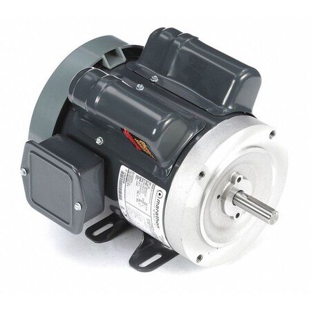 Marathon Auger Drive Motor, Capacitor-Start/Run, 3/4 HP, 115/208-230V AC, 1725 rpm Nameplate RPM, 56NY Frame 5KCR49PN0077U