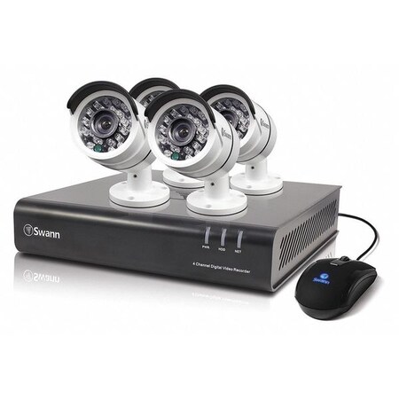 Swann Digital Video Recorder Kit, 9-1/2in L, 12V SWDVK-845004-US