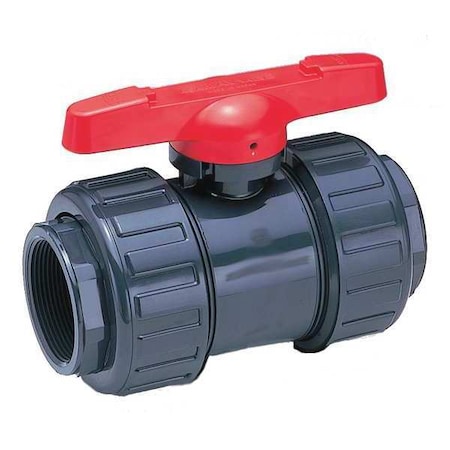 ASAHI 1" Socket x Thread PVC Ball Valve 2-Way 1601010