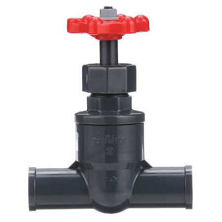 Asahi Globe Valve, PVC, 3/4" Pipe Size, FKM Seal 1280007