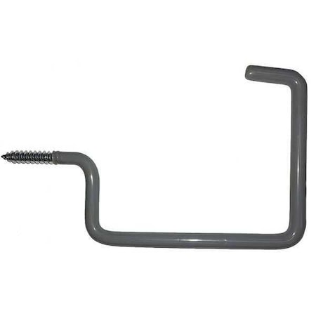 Zoro Select Ladder Hook, Vinyl, 5/16 in. H 49GV56