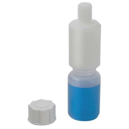 Zoro Select Bottle Attachment, HDPE, Natural White 107035-0009