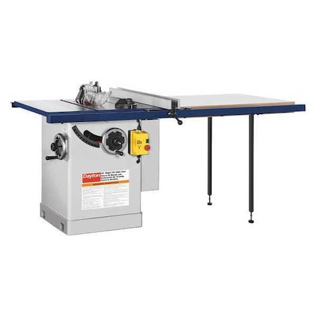Dayton Corded Table Saw 10 in Blade Dia., 4 1/5 ft 49G995