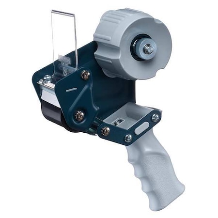 Encore Packaging Tape Dispenser, 2 in Max. Tape Width. 5 1/2 in Tape Core Dia, Pistol, Plastic, Blue EP-685-2