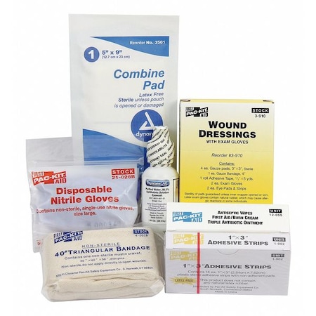 First Aid Only Complete Refill or Kit, Not Applicable Not Applicable, Not Applicable Components, 10 People Served 6040
