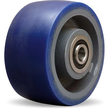Zoro Select Caster Wheel, Polyurethane, 6", 1800 lb. W-630-SPB-3/4