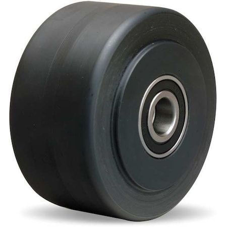 Zoro Select Caster Wheel, Nylon, 4 in., 2000 lb. W-420-NYB-1/2