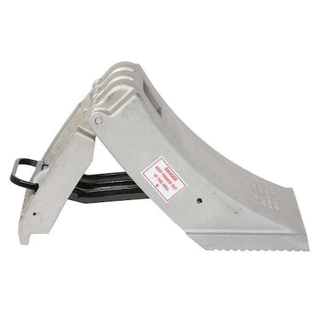Zico Wheel Chock, 12 In H, Aluminum SAC-44-E | Zoro