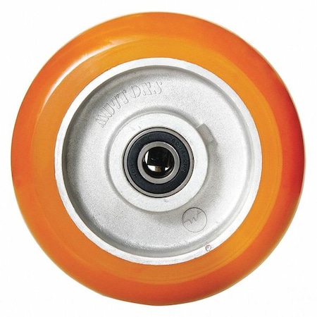 Zoro Select Caster Wheel, Polyurethane, 8 in., 1200 lb. 49H859