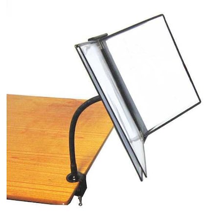 Zoro Select Document Protector, 12-1/2in.H, Steel 49JK64