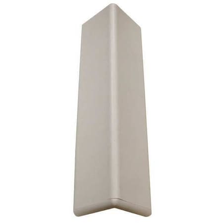 Pawling Corner Guard, Textured, Silver Gray, 90 Deg., 3"W X 48"H CG-10R-4-210