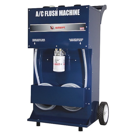 Airsept A/C Flush Machine, Steel, 40