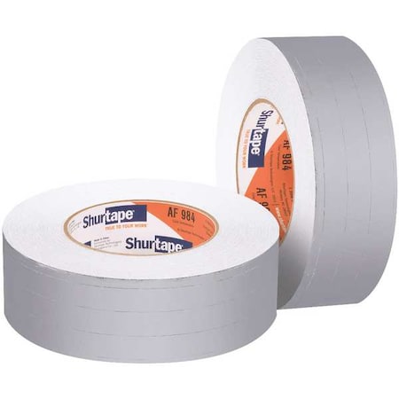 Shurtape Foil Tape, Aluminum, 50-3/8 yd L, 2-7/8 in W 232036