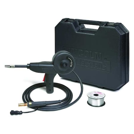 Lincoln Electric Spool Gun, 130A, 10 Ft., Pistol Grip K3269-1