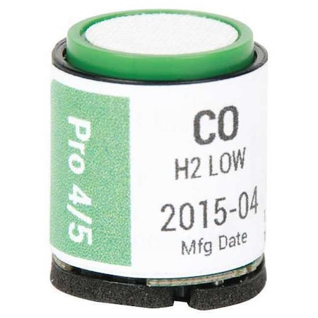 Industrial Scientific Replacement Sensor, CO/H2 Low 17155306-G