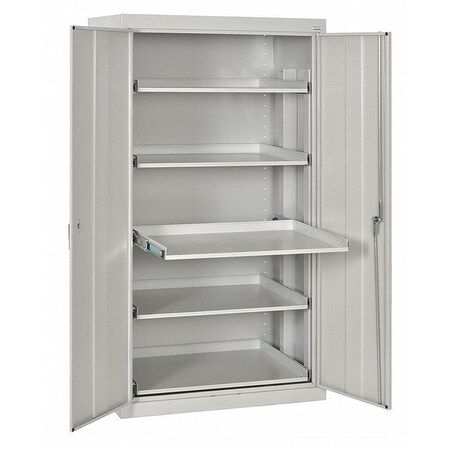 Sandusky Storage Cabinet 66 H X 36 W X 24 D Steel Gray