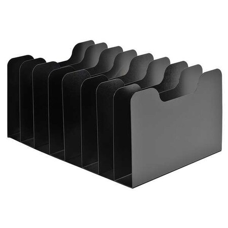 Buddy Products File Separator Steel Black 8 Comp 0580 4 Zoro Com