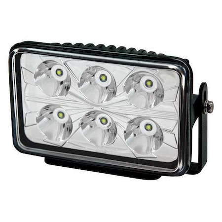 ECCO Spot Light, LED, 2-1/2" Depth, 4-13/64" H EW2300