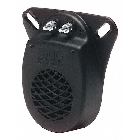 Ecco Back Up Alarm, Drawn 0.1A, 4-1/2" H, Black 210