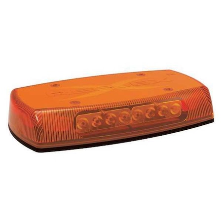 Ecco Mini Lightbar, Amber, Permanent, 20 Heads 5590A