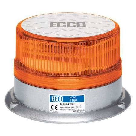 Ecco Beacon Light, Aluminum, 3-29/32" H 7160A
