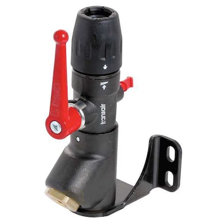 Transair Elbow, Brass, Push-Fit 1 in, NPT 1/2 in 6679 25 22GR