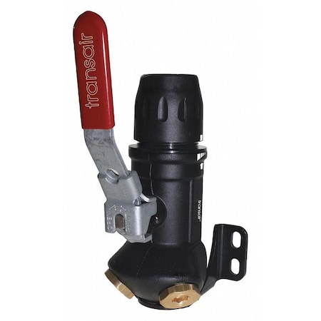 Transair Elbow, Brass, Push-Fit 1 in, NPT 1/2 in 6694 25 22GR