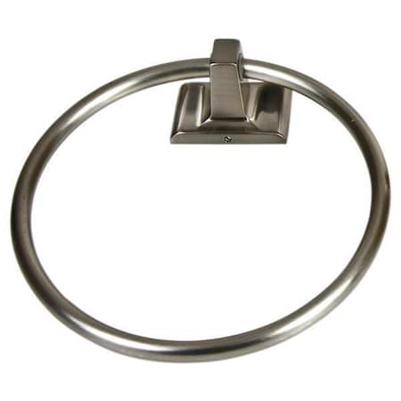 Taymor Towel Ring, Satin Nickel, Sunglow, 6-5/16In 01-9404SN